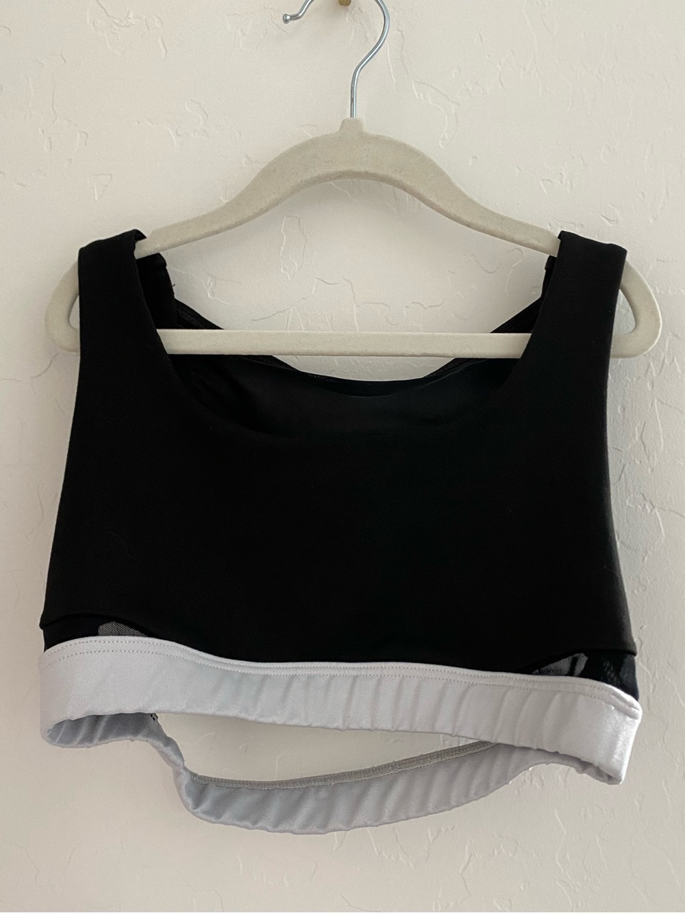 Jo+Jax Black & Gray Dance Top Adult XXS.